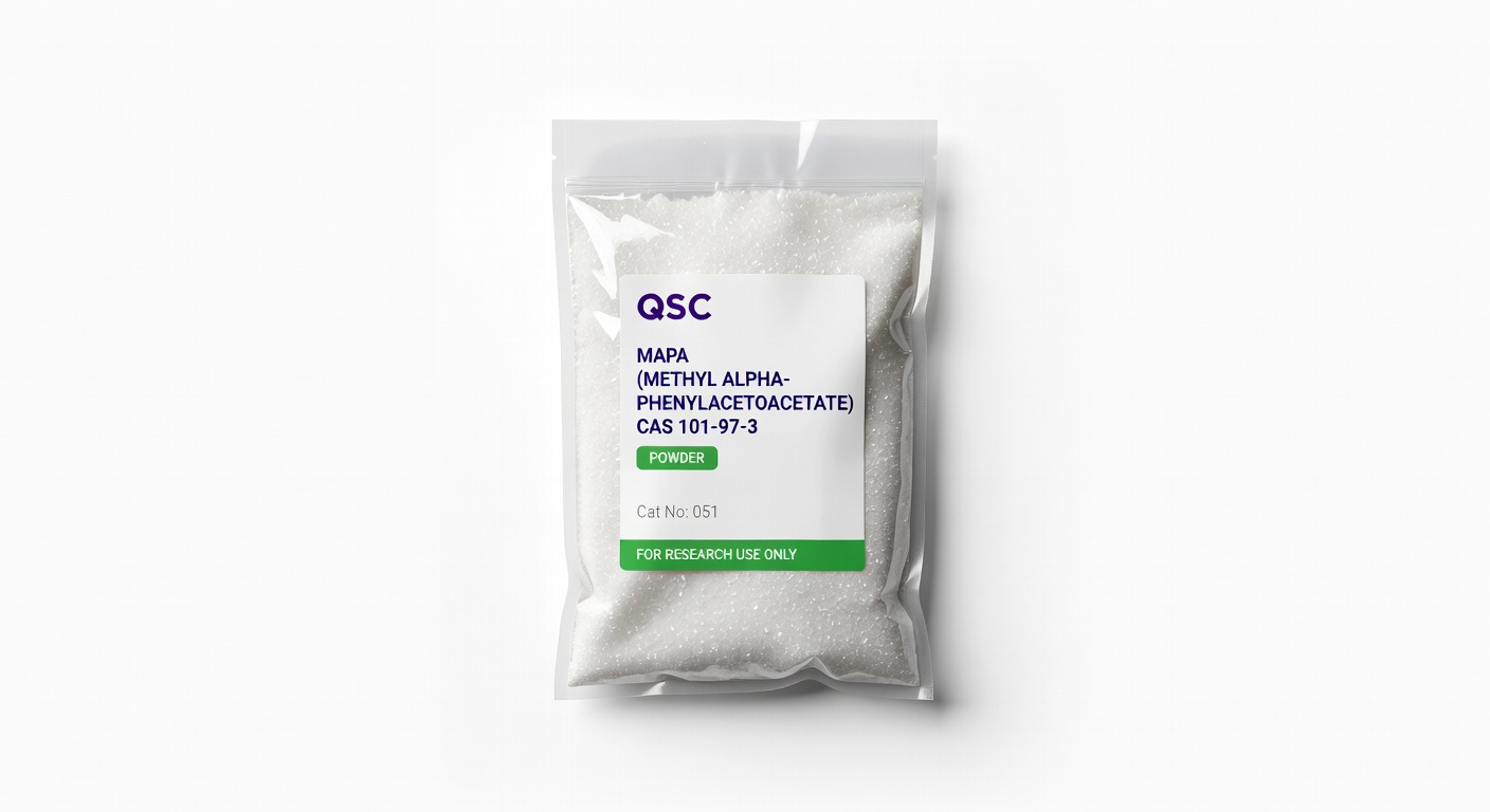 MAPA (methyl alpha-phenylacetoacetate) CAS 101-97-3 Powder — QSC product photo