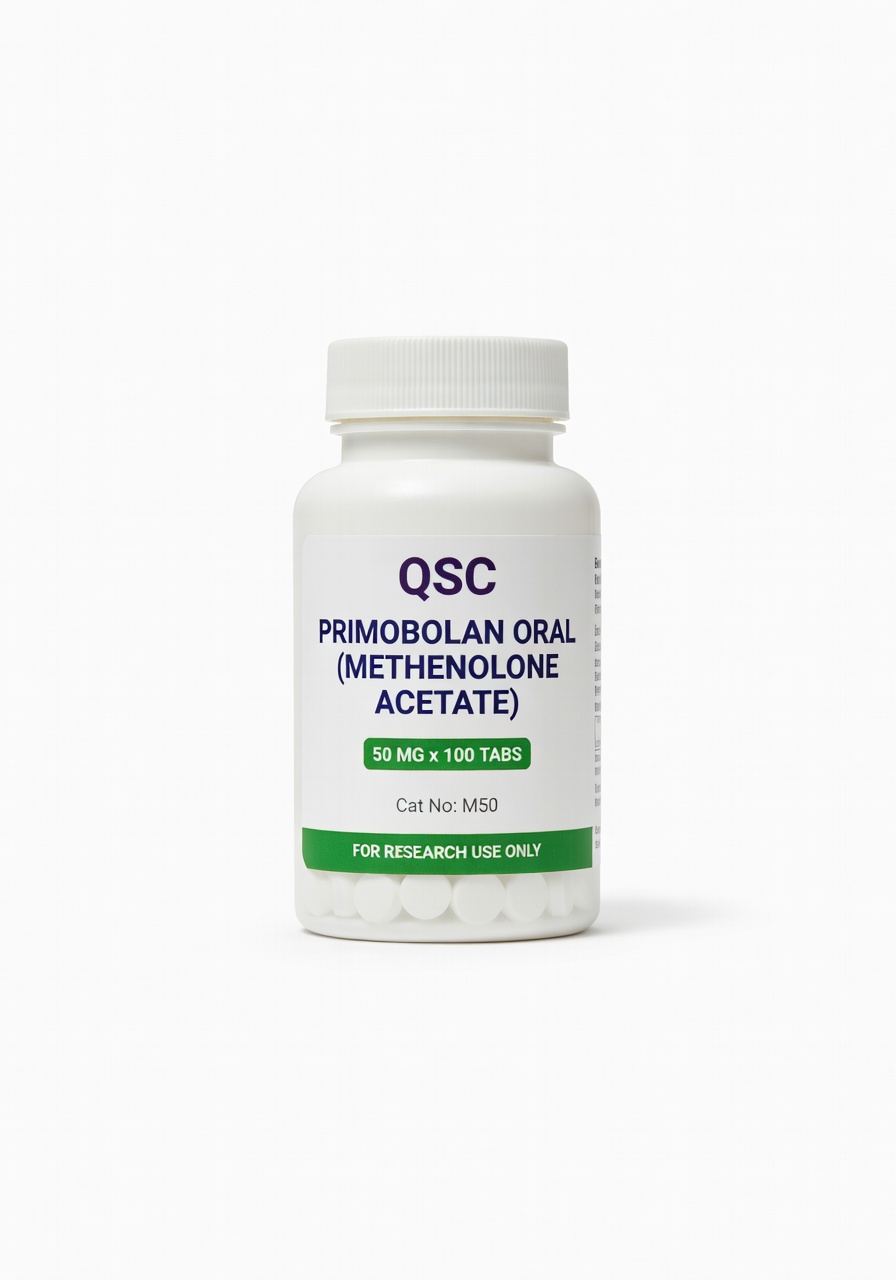 Primobolan Oral (Methenolone Acetate) 50mg*100tabs — QSC product photo